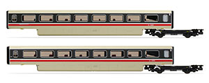 R40011A - Hornby BR, Class 370 Advanced Passenger Train 2-car TS Coach Pack, 48201 + 48202 - Era 7
