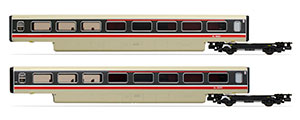 R40012A - Hornby BR, Class 370 Advanced Passenger Train 2-car TRBS Coach Pack, 48401 + 48402 - Era 7