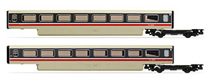 R40013A - Hornby BR, Class 370 Advanced Passenger Train 2-car TU Coach Pack, 48301 + 48302 - Era 7