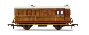 R40084 - Hornby LNER, 4 Wheel Coach, Brake Baggage, 4103 - Era 3