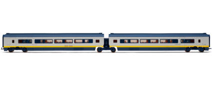Hornby Model Railway Train Coach Pack - Hornby Eurostar Coach Pack - R4013C