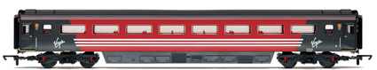 Hornby Model Railway - Passenger Coaches -Virgin MK3 Standard - R4097