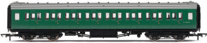 Hornby Model Railway Coaches - R4302 BR Maunsell 3rd Class Corridor