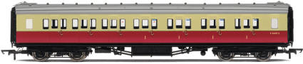 Hornby Model Railway Coaches - R4345A BR (Ex SR) Maunsell Corridor Composite Coach (High Window)