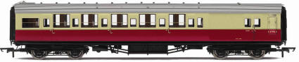 Hornby Model Railway Trains - R4346C BR Ex-SR Maunsell 6 Compartment 3rd Class Brake High Window