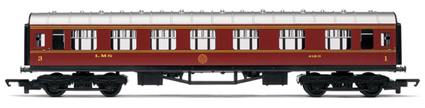 Hornby Model Railway RailRoad Range - LMS Composite Coach - R4388