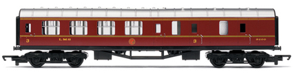 Hornby Model Railway RailRoad Range - LMS Brake Coach - R4389