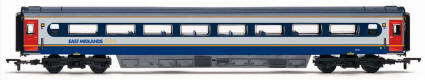 Hornby Model Railway Trains - R4415A R4415B East Midlands Mk3 Tourist Open Coach
