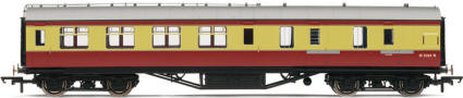 Hornby Model Railway Coaches - BR (Ex LMS) Corridor Brake 3rd Class Coach - R4236B