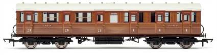Hornby LNER Gresley Non-vestibuled Suburban Composite Coach - R4517