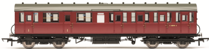Hornby BR Gresley (Non-Vestibuled) Suburban coaches Composite - R4521A