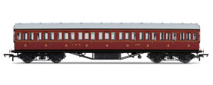 Hornby LMS Non-Corridor 57ft Third Class Coach - R4657A