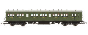 Hornby - SR, 58' Maunsell Rebuilt (Ex-LSWR 48'), Six Compartment Brake Composite, 6401 'Set 42' - Era 3 - R4719A