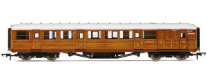 Hornby - LNER, 61' 6" Gresley Corridor Composite Brake, 32557 - Era 3 - R4826