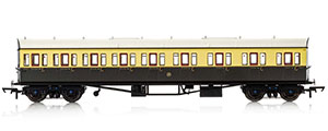R4875 / R4875A - Hornby GWR, Collett 57' Bow Ended E131 Nine Compartment Composite (Right Hand), 6362 - Era 3