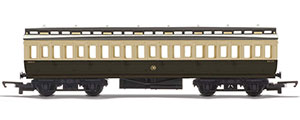 R4913 - Hornby Railroad GWR, Clerestory Third Coach - Era 2