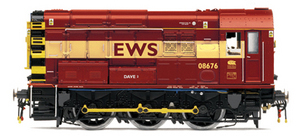 Hornby Model Railway Shop - EWS 0-6-0 Diesel Electric Shunter Class 08 - R2871