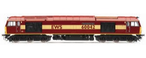 Hornby Model Railway Trains - R2899XS EWS Class 60 'The Hundred of Hoo' with DCC Sound