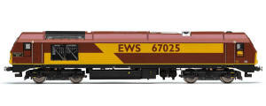 Hornby EWS Bo-Bo Diesel Electric Class 67 'Western Star' (67025) - R3481