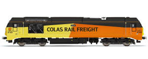 Hornby - Colas Rail Freight, Class 67, Bo-Bo, 67023 - Era 11 - R3659