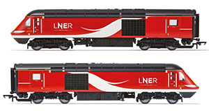 R3802 - Hornby LNER, Class 43 HST, Power Cars 43315 and 43309 - Era 11