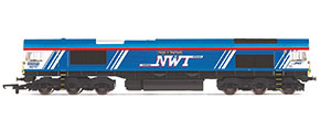 R3940 - Hornby GBRf / Newell & Wright, Class 66, Co-Co, 66747 'Made in Sheffield' - Era 11