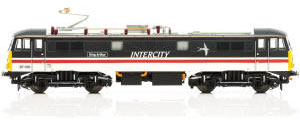 Hornby Class 87 87010 ‘King Arthur’ BR Intercity ‘Swallow’ logo (High Speed Pantograph) - R3582