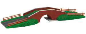 Hornby Model Railway Skaledale Canal Collection - Canal Bridge - R8569