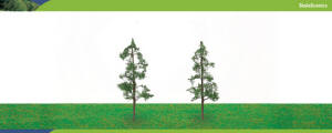 Model Railway Shop - Hornby Scalescenics - Pine Trees x2 (100mm) - R8911