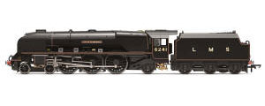 R3681 - Hornby - LMS, Princess Coronation Class, 4-6-2, 6241 'City of Edinburgh' - Era 3