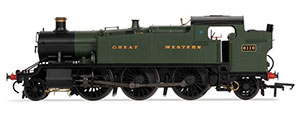 R3721 / R3721X - Hornby GWR, Class 61xx 'Large Prairie', 2-6-2T, 6110 - Era 3