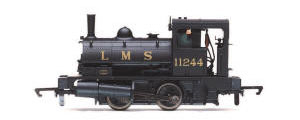 R3727 - Hornby LMS, Class 21 'Pug', 0-4-0ST, 11244 - Era 3