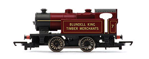 R3754 - Hornby Blundell King Timber Merchants, Type D, 0-4-0T, No. 7 - Era 3/4
