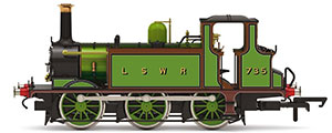 R3846 / R3846X - Hornby LSWR, 'Terrier', 0-6-0T, 735 - Era 2