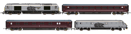 Hornby Model Railway Coaches - R2890 - EWS Managers Train Pack