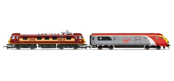 Hornby Model Railway Trains - R2955 Virgin Charter Relief Train Pack Class 90 and DVT Train Pack