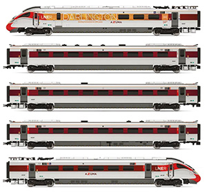 R30460 - Hornby LNER Azuma - Class 801/2 - 5 Car Train Pack (Railway 200) - Limited Edition