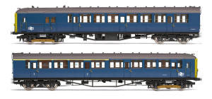 Hornby BR 2-BIL 2 Car Electric Multiple Unit Train Pack - NRM - R3259