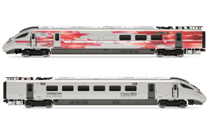 Hornby Hitachi IEP Bi-Mode Class 800/0 DPTS & DPTF Test Train Power Units Train Pack - Limited Edition - R3579