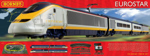 Hornby Model Railway Train Sets - Hornby Eurostar Train Set - R1071