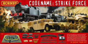 Hornby Model Railway Trains - R1147 Code Name Strike Force Train Set