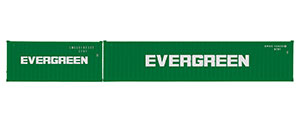 R60042 - Hornby Evergreen, Container Pack, 1 x 20’ and 1 x 40’ Containers - Era 11