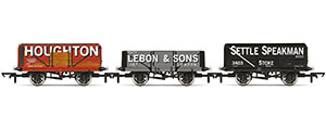 R60116 - Triple Wagon Pack, Houghton Main, Thos. Lebon & Sons & Settle Speakman - Era 3 