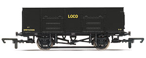 R60257 Hornby BR (LOCO), 21T Steel Mineral Wagon, DM750586 - Era 4