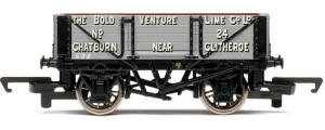 Hornby Model Railway - Four Plank Open Wagon - R6440