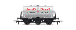 Hornby Model Railway Shop - United Dairies 6 Wheel Milk Tank Wagon - R6453