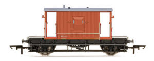 Model Railway Wagon - Hornby BR 20 Ton Brake Van - New Tooling - R6508