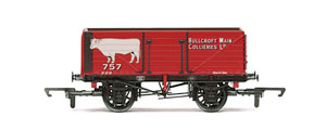 Model Railway Wagon - Hornby Bullcroft Main Colliery Co Ltd - 7 Plank Wagon