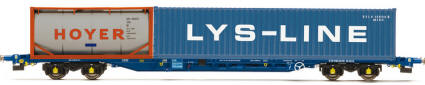 Hornby Model Railway Trains - R6536 KFA Container Wagon