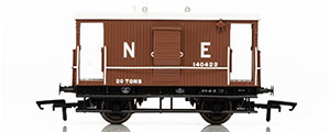 Hornby LNER, Dia.034 'Toad B' 20T Brake Van - Era 3 - R6833